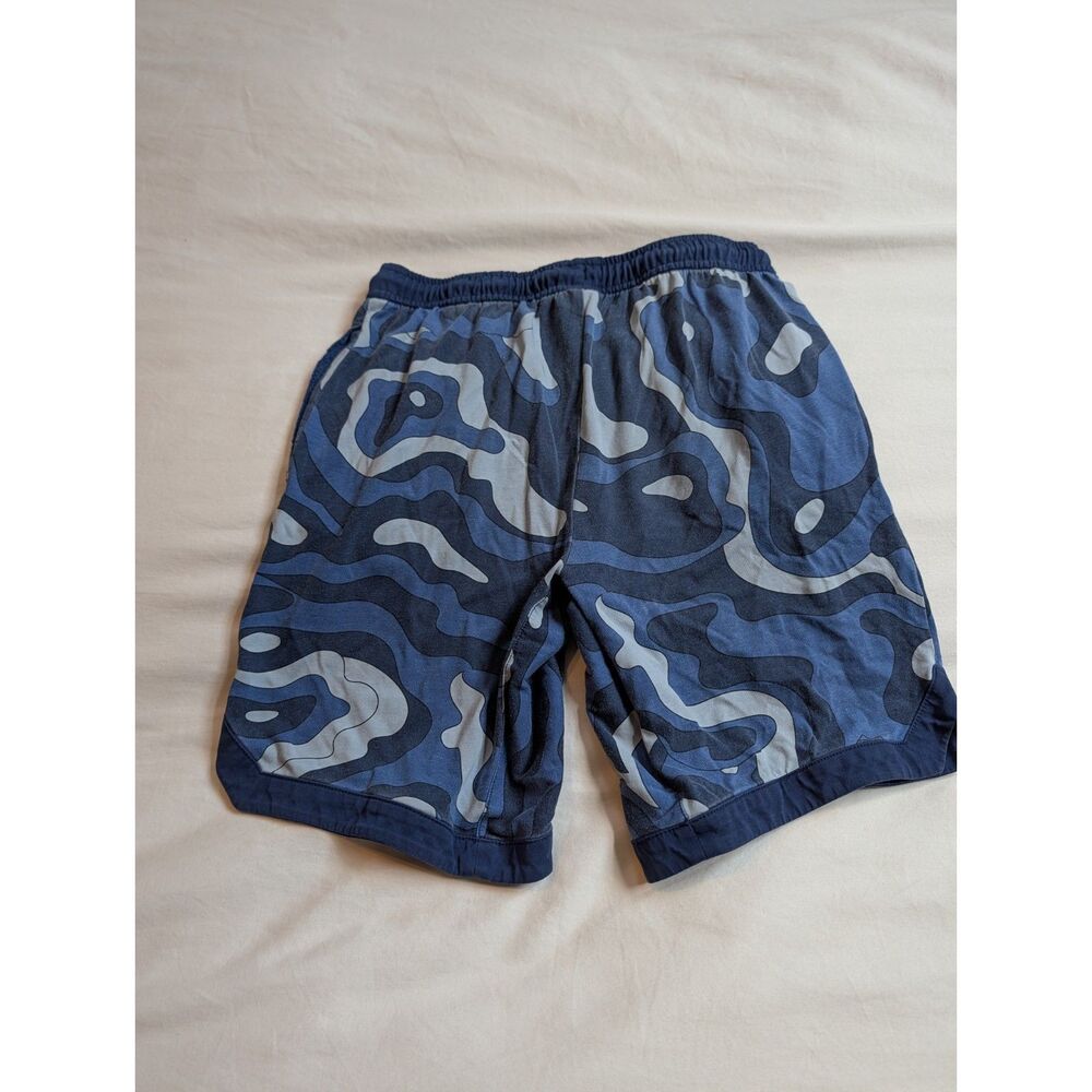 Hanna Andersson 12 Blue Cammo Shorts